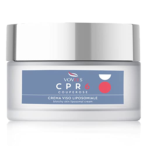 VOVEES CPR6 Couperose Crema Facial Anti-Enrojecimiento con 6 Activos Naturales para Día y Noche 50ml