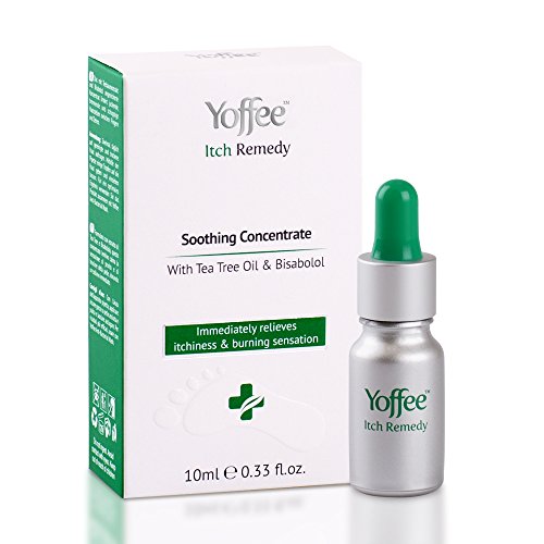 Yoffee Itch Remedy - Remedio en Aceite para los Picores Ardores y Eczemas en la Piel - Complejo Botánico de Rápida Acción Anti-bacteriana - Alivia Picaduras de Insectos - Hecho en España / 10ml